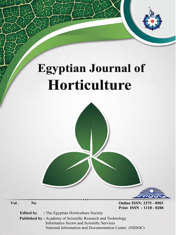 Egyptian Journal of Horticulture